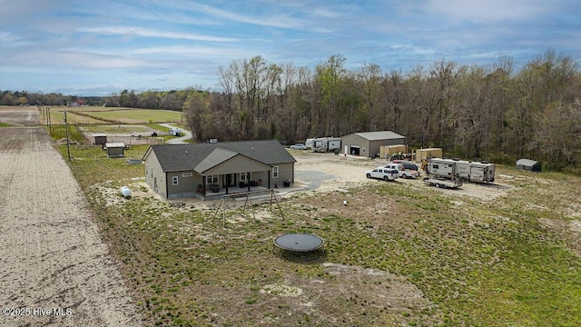 1560 White Oak River Rd, Maysville, NC 28555 - view from above of property featuring a forest