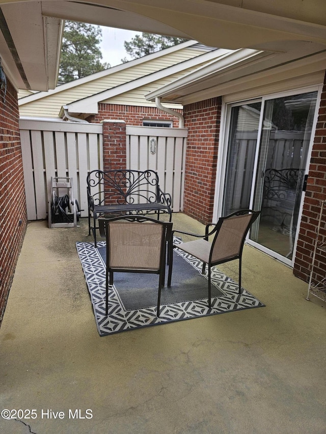 view of patio