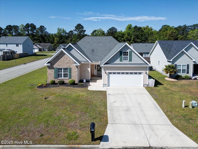 115 Kenmore Ct, New Bern, NC 28560 - view of front of home featuring a front lawn and driveway