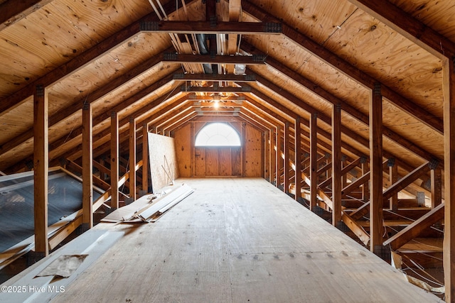 178 Edgewater Cir, Sunset Beach, NC 28468 - view of unfinished attic