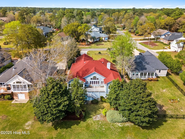 178 Edgewater Cir, Sunset Beach, NC 28468 - drone / aerial view with a residential view
