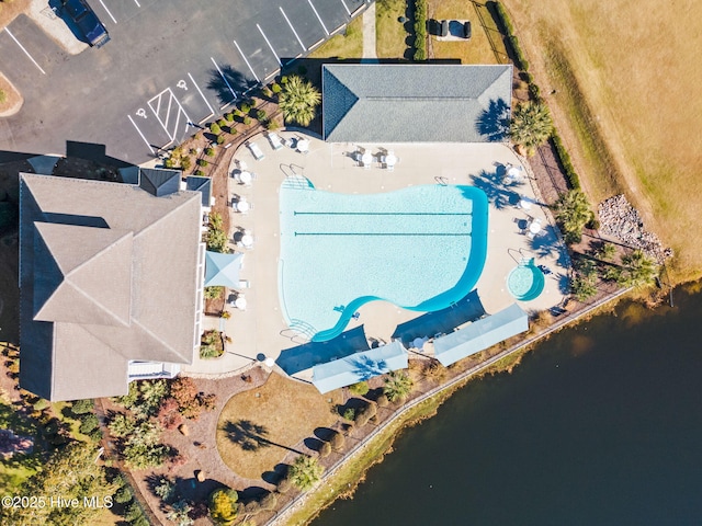 178 Edgewater Cir, Sunset Beach, NC 28468 - drone / aerial view with a water view