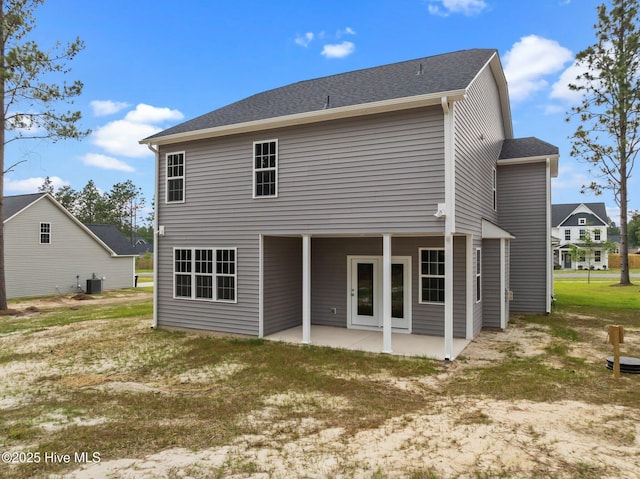 804 Winds Way, Aberdeen, NC 28315 - rear view of property with a patio area