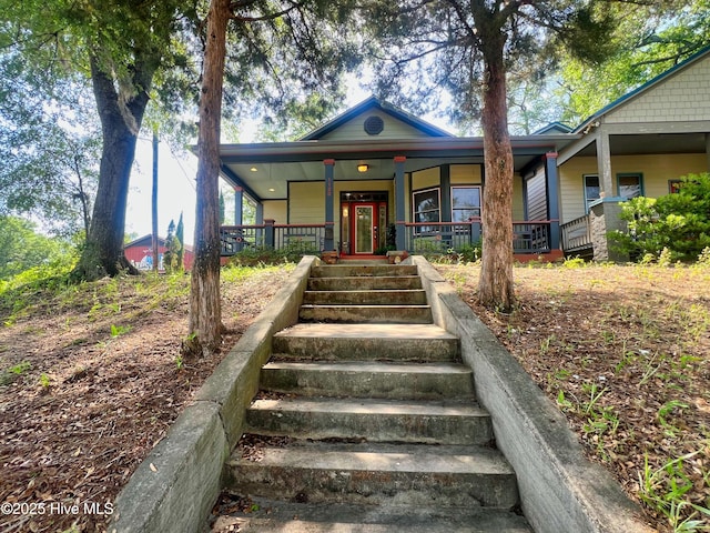 1120 S 3rd St, Wilmington, NC 28401 - view of front of home featuring a porch
