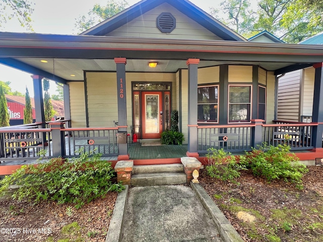 1120 S 3rd St, Wilmington, NC 28401 - property entrance featuring a porch