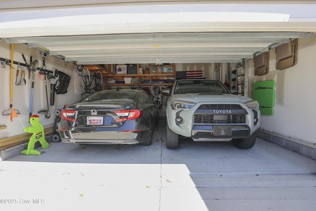 202 Peggys Trce, Sneads Ferry, NC 28460 - view of garage