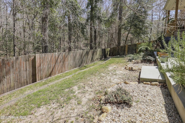 202 Peggys Trce, Sneads Ferry, NC 28460 - view of yard with a fenced backyard
