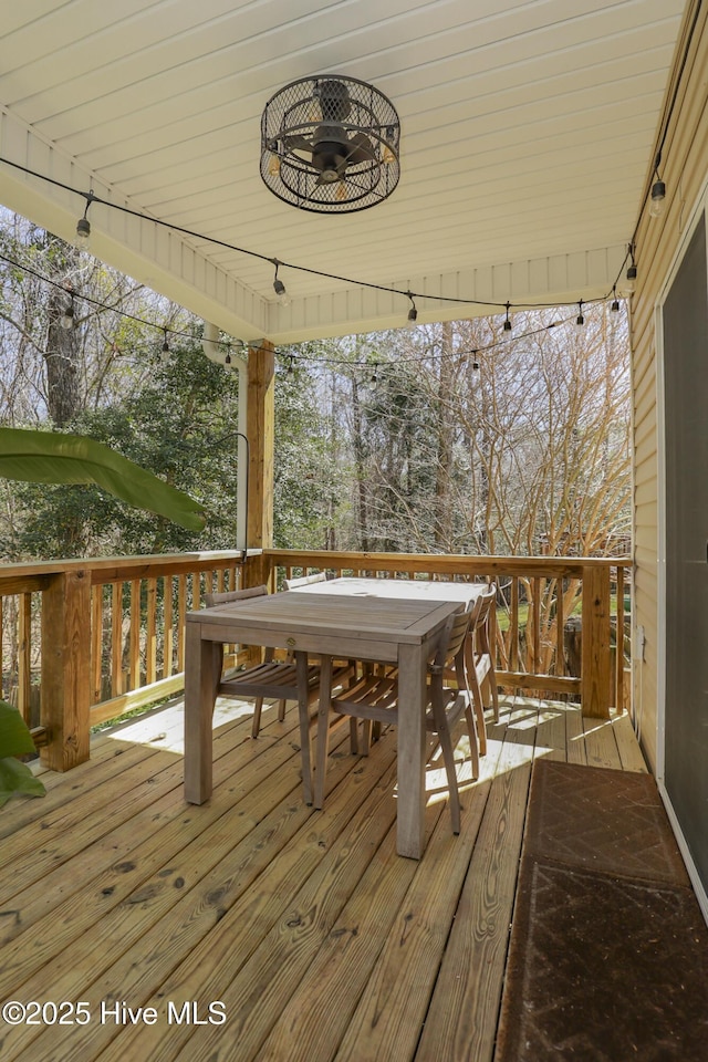 202 Peggys Trce, Sneads Ferry, NC 28460 - view of wooden terrace
