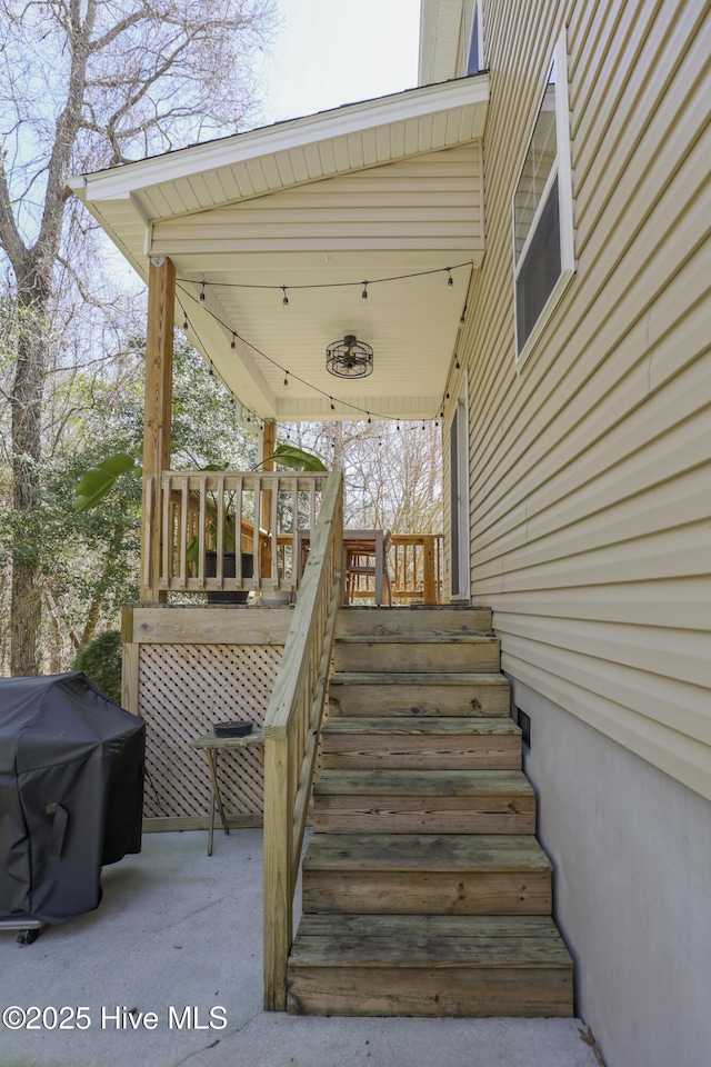 202 Peggys Trce, Sneads Ferry, NC 28460 - deck featuring area for grilling