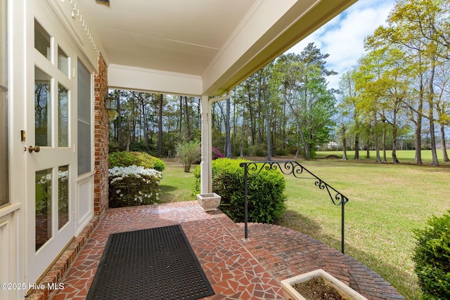 view of patio