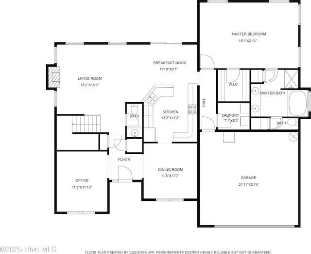 313 March Sea Ln, Jacksonville, NC 28546 - room layout