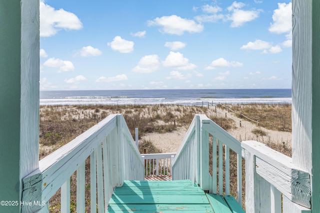 3325 W Beach Dr, Oak Island, NC 28465 - water view with nearby beach