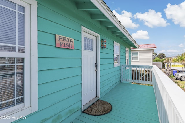 3325 W Beach Dr, Oak Island, NC 28465 - view of balcony