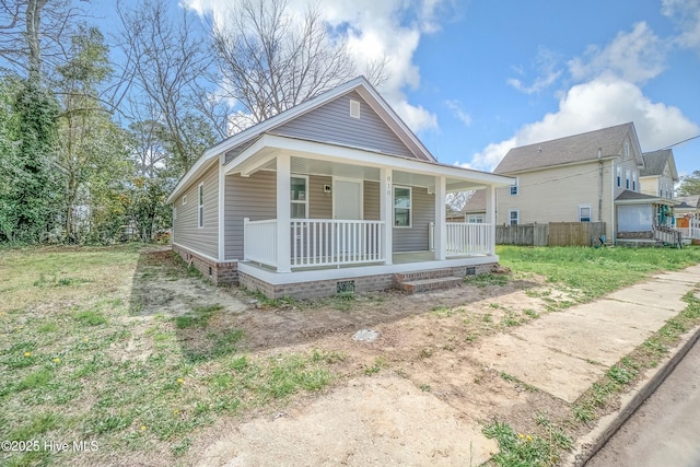 810 Morgan St, Elizabeth City, NC 27909 - view of front facade featuring covered porch