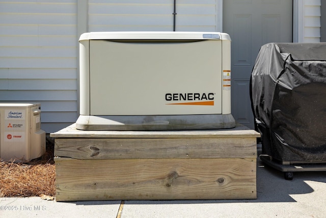 exterior details featuring a power unit