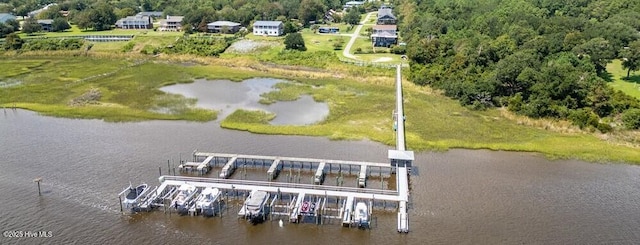 732 Avila Ave, Hampstead, NC 28443 - drone / aerial view of a large body of water