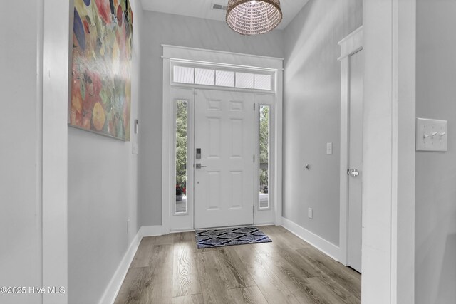 732 Avila Ave, Hampstead, NC 28443 - foyer featuring wood finished floors and baseboards