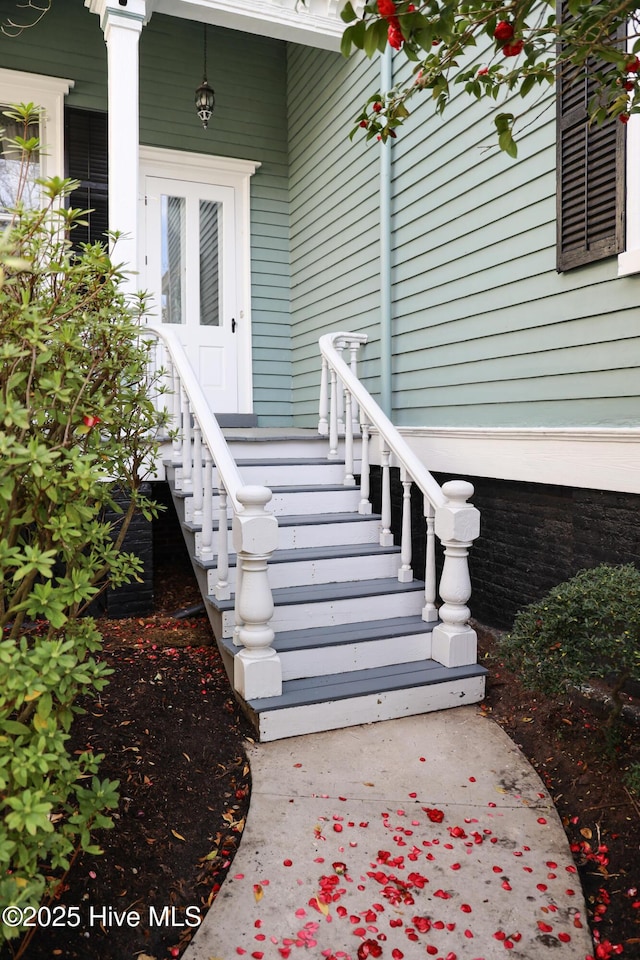 view of entrance to property
