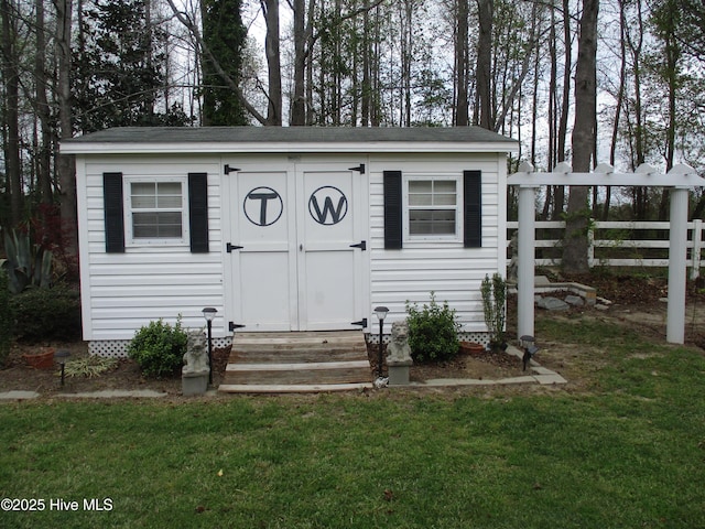 3550 Grainger Station Rd, Grifton, NC 28530 - view of shed featuring entry steps