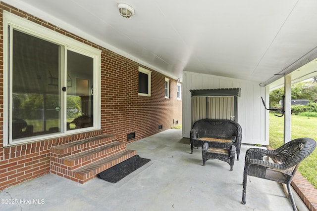 117 Brookfield Dr, Wilmington, NC 28405 - view of patio / terrace featuring entry steps