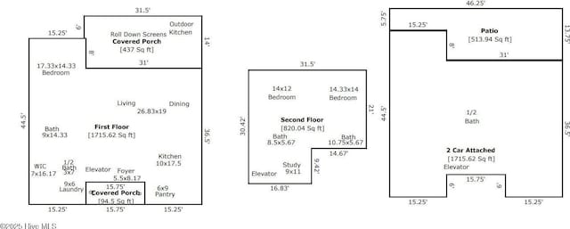 546 S Brightleaf Dr, Minnesott Beach, NC 28510 - view of layout