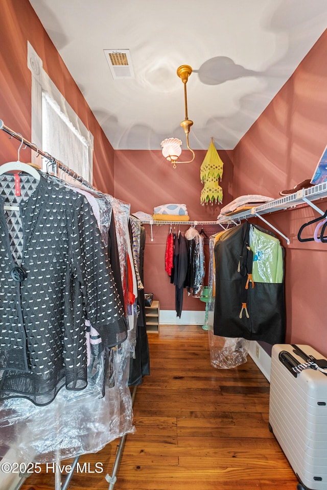 211 S 2nd St, Wilmington, NC 28401 - spacious closet with hardwood / wood-style flooring