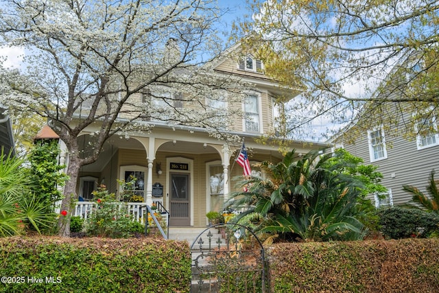 211 S 2nd St, Wilmington, NC 28401 - view of front of home featuring covered porch