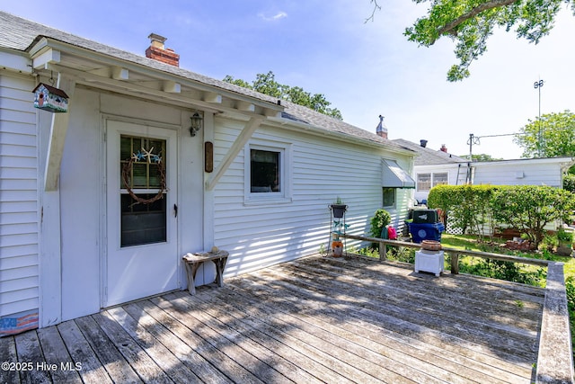 2109 Arendell St, Morehead City, NC 28557 - view of wooden terrace