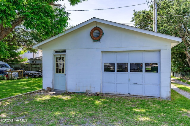 2109 Arendell St, Morehead City, NC 28557 - view of side of property featuring an outbuilding and a garage