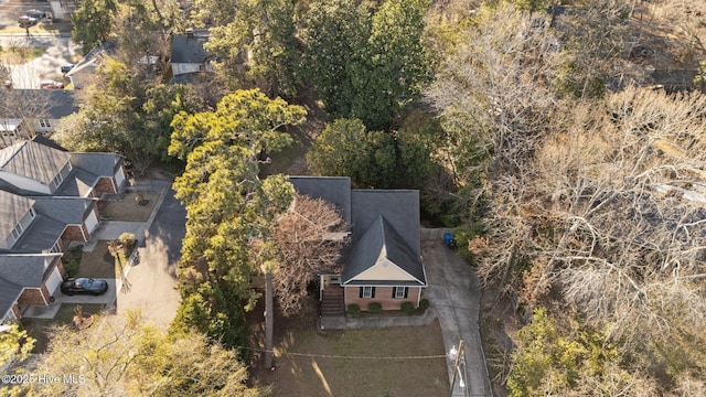 drone / aerial view