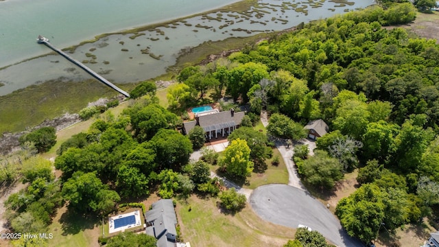 130 Harbour Dr, Hubert, NC 28539 - bird's eye view of a large body of water