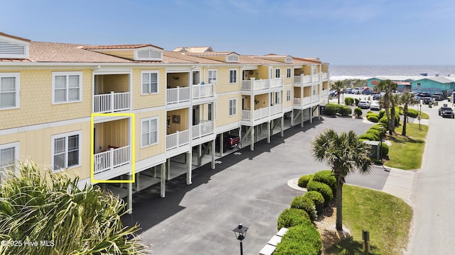 view of property featuring a water view