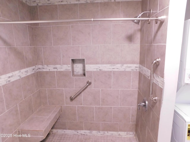 17261 Harvell Ln, Laurinburg, NC 28352 - full bath with a tile shower