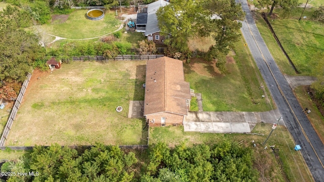 drone / aerial view