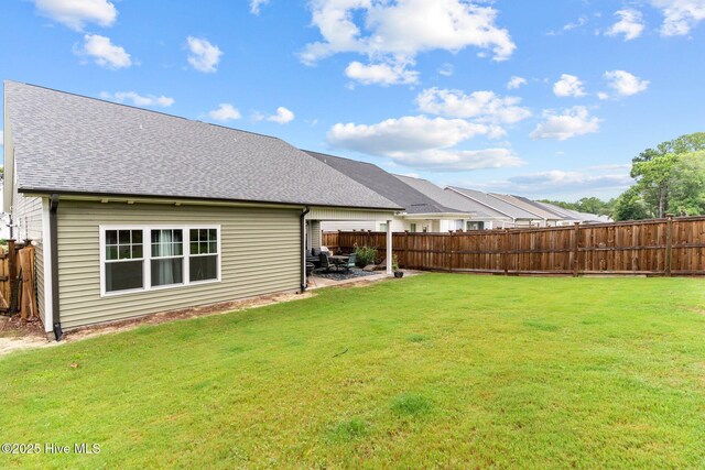 3763 Spicetree Dr, Wilmington, NC 28412 - view of yard with a patio area and fence