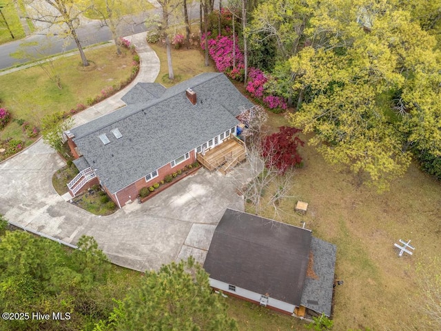 drone / aerial view