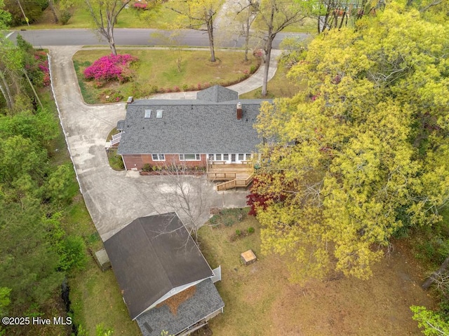 drone / aerial view