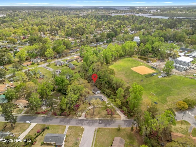 aerial view