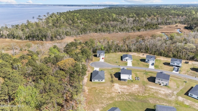 409 King Creek Dr, Havelock, NC 28532 - aerial view of property and surrounding area with a large body of water