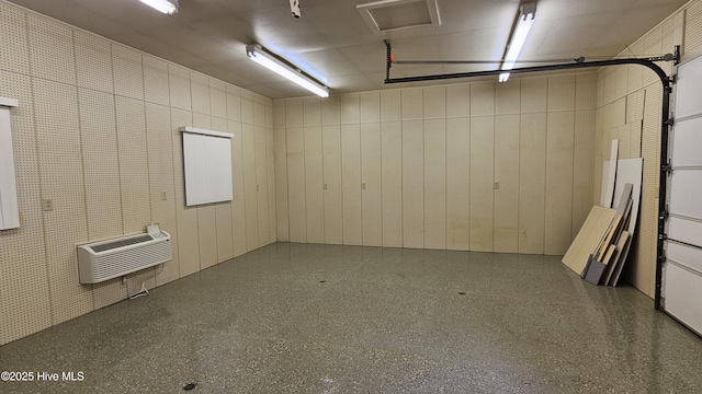 112 Reynard Path, Clinton, NC 28328 - garage featuring an AC wall unit