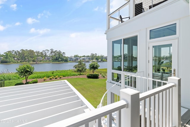 2821 Harborside Way, Southport, NC 28461 - view of grassy yard featuring a water view