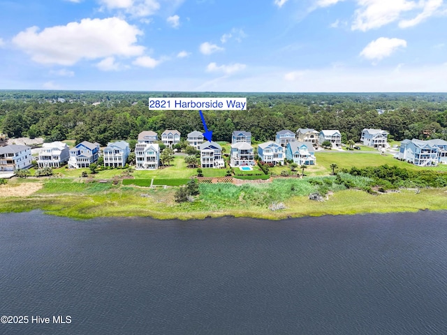 2821 Harborside Way, Southport, NC 28461 - aerial view of a large body of water