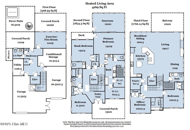 2821 Harborside Way, Southport, NC 28461 - home floor plan