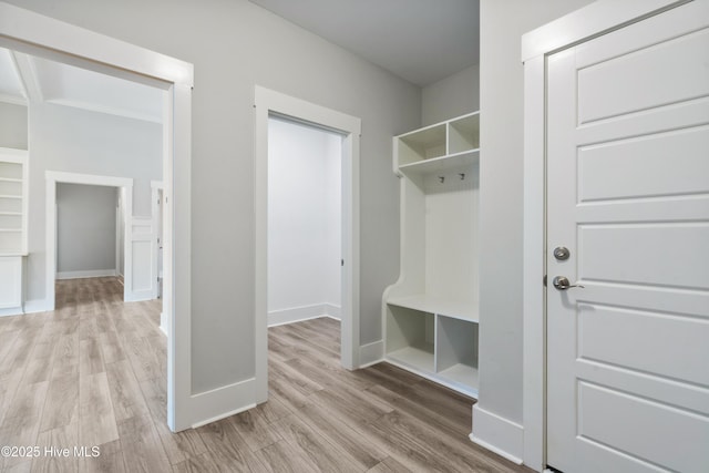 1331 Landover Dr SW, Ocean Isle Beach, NC 28469 - mudroom with wood finished floors and baseboards