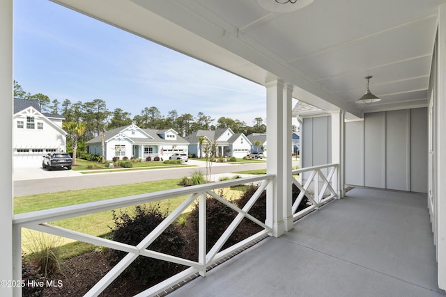 1331 Landover Dr SW, Ocean Isle Beach, NC 28469 - porch featuring a residential view