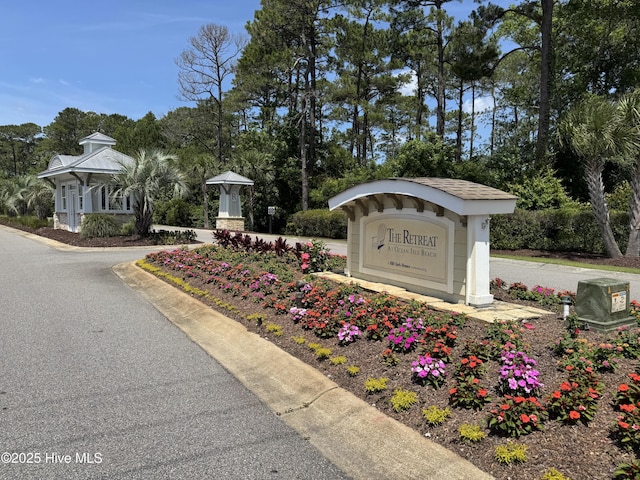 1331 Landover Dr SW, Ocean Isle Beach, NC 28469 - community sign with view of scattered trees