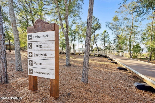 view of property's community