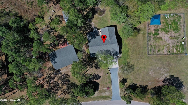 161 N Lake Dr, Boiling Spring Lakes, NC 28461 - birds eye view of property