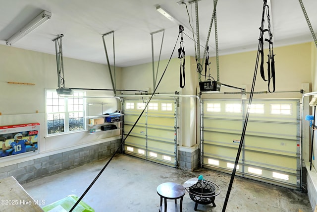 161 N Lake Dr, Boiling Spring Lakes, NC 28461 - garage featuring a garage door opener