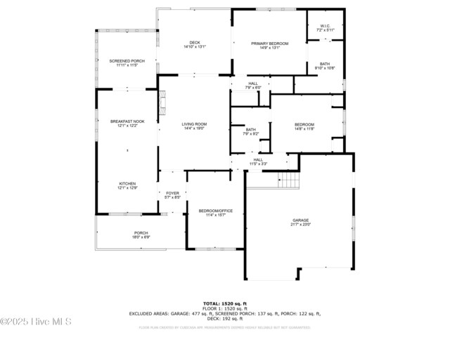 161 N Lake Dr, Boiling Spring Lakes, NC 28461 - view of floor plan / room layout